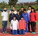 「第21回新潟県女子駅伝競走大会」の三条市代表チームのメンバー