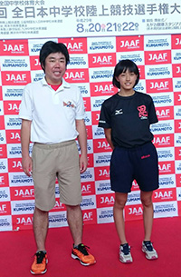 佐藤みなみ全中大会出場へ!